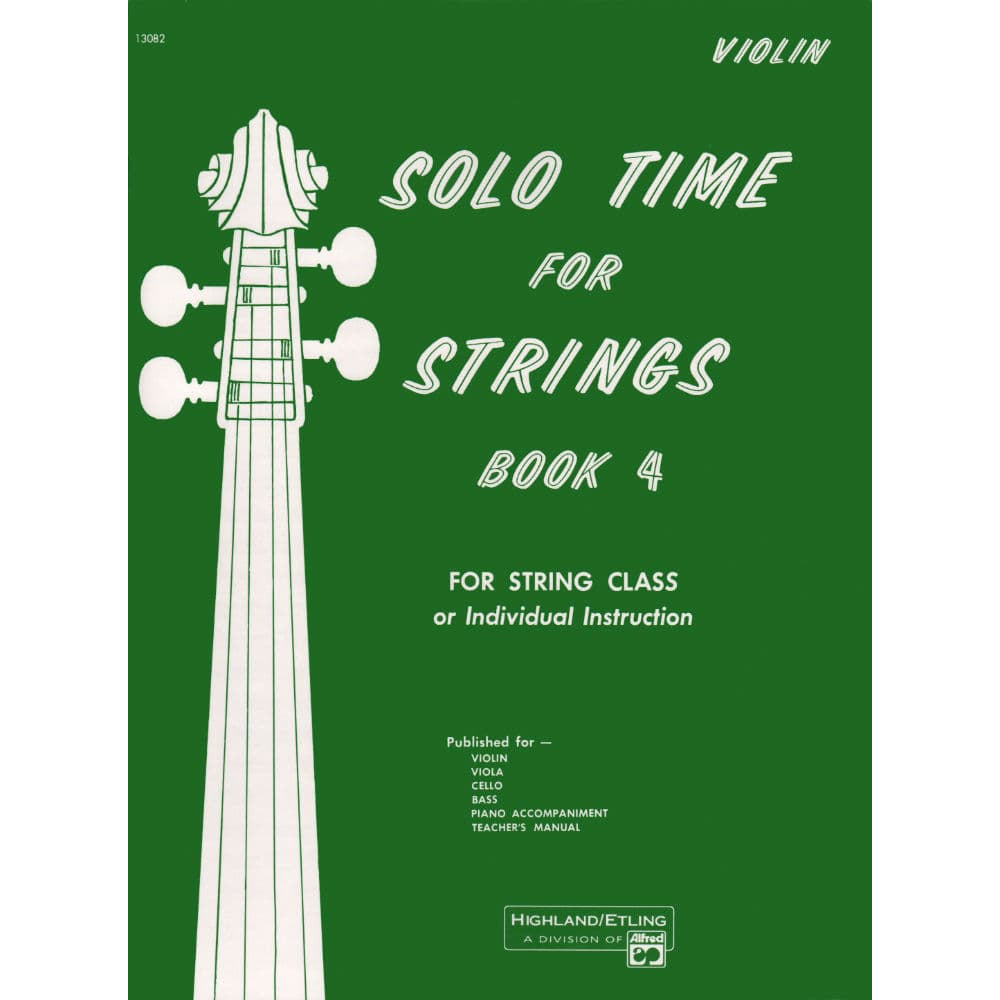 Etling, Forest - Solo Time For Strings, Book 4 - Violin - Alfred Music Publishing