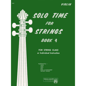 Etling, Forest - Solo Time For Strings, Book 4 - Violin - Alfred Music Publishing