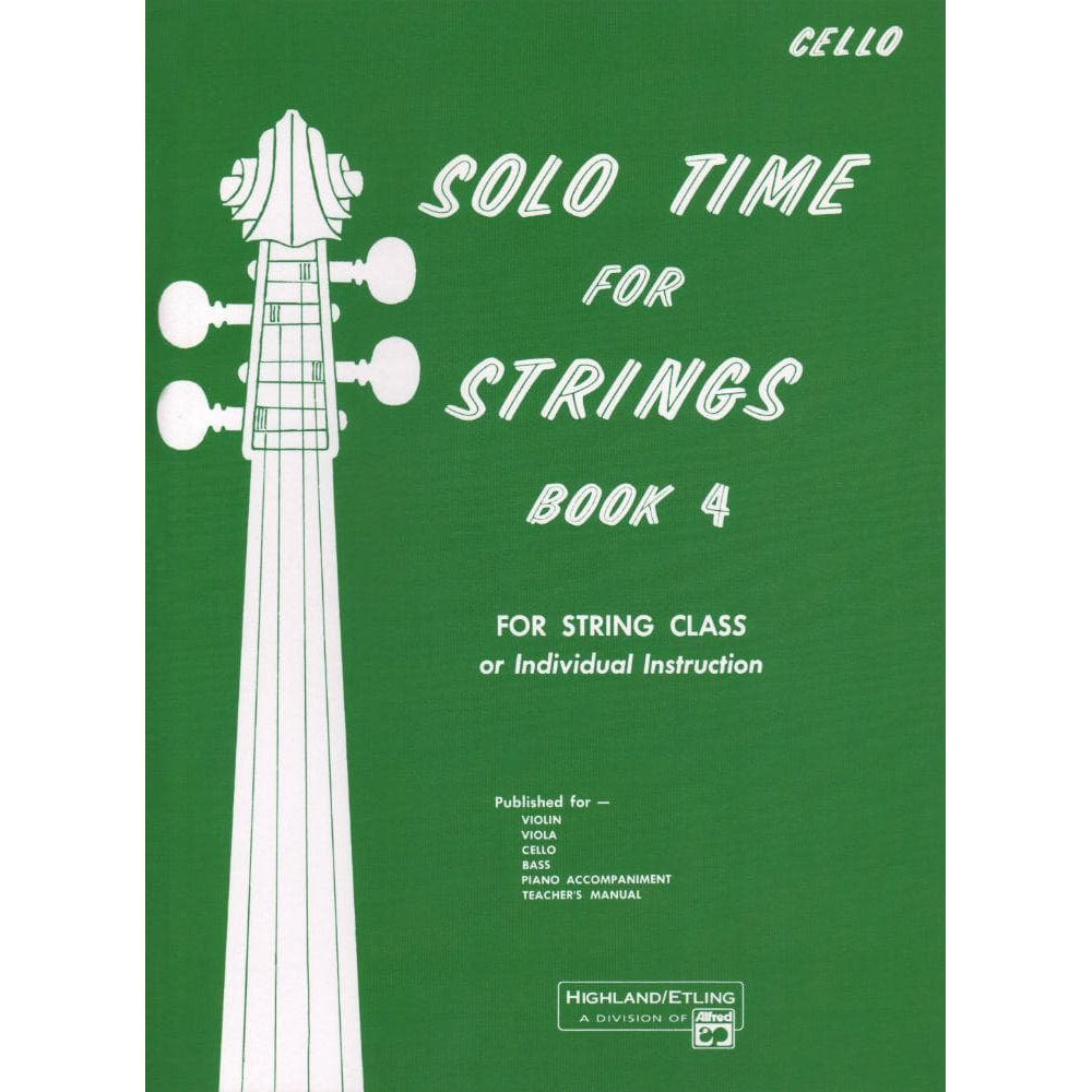 Etling, Forest - Solo Time For Strings, Book 4 - Cello - Alfred Music Publishing