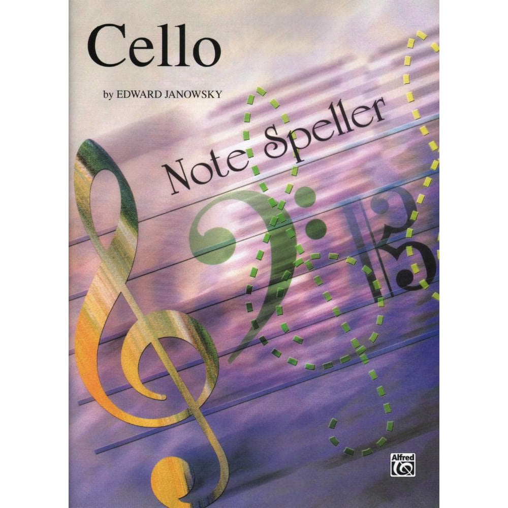 Janowsky, Edward - Note Speller - Cello - Belwin-Mills Publishing