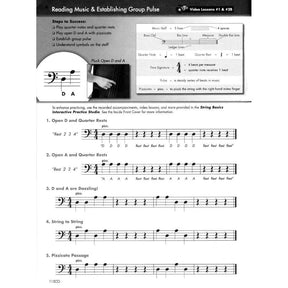 String Basics - Steps to Success for String Orchestra - Book 1 - Cello - Neil A. Kjos