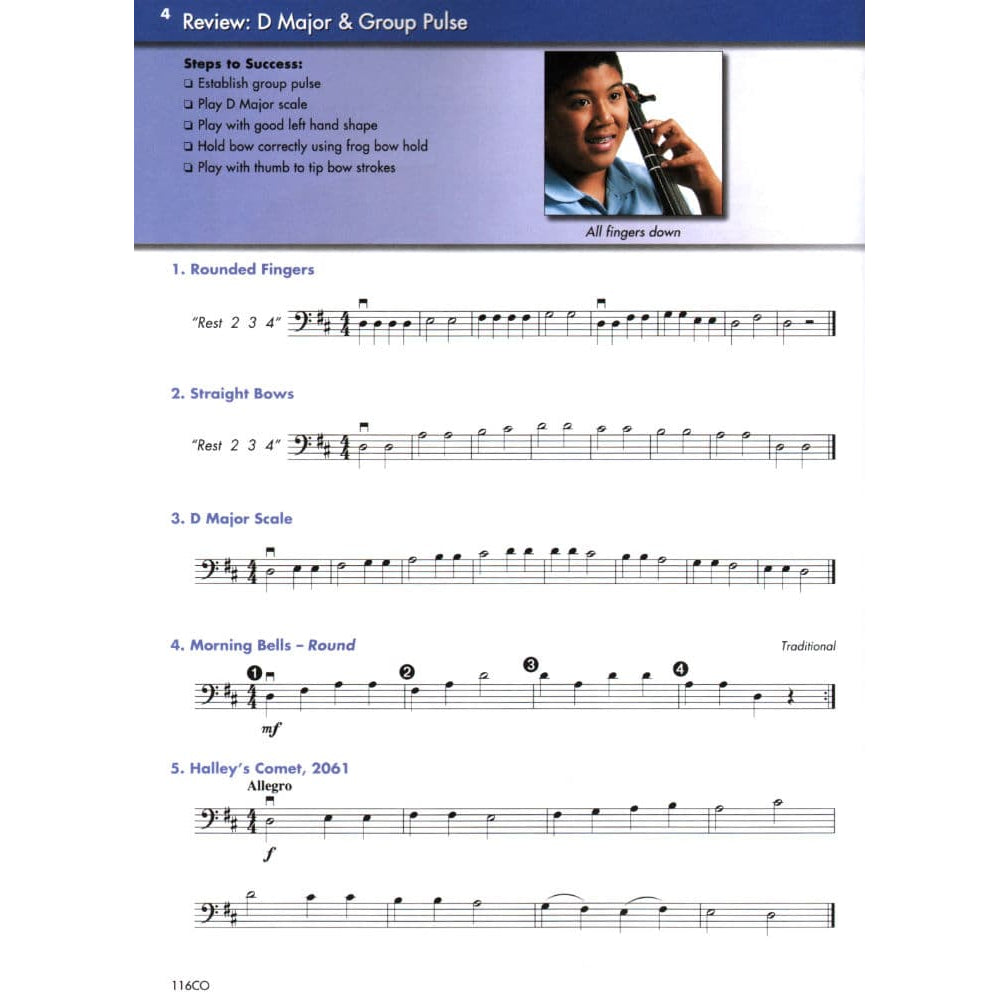 String Basics - Steps to Success for String Orchestra - Book 2 - Cello - Neil A. Kjos