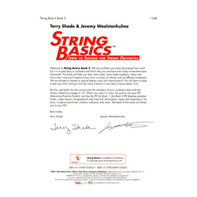 String Basics - Steps to Success for String Orchestra - Book 2 - Bass - Neil A. Kjos