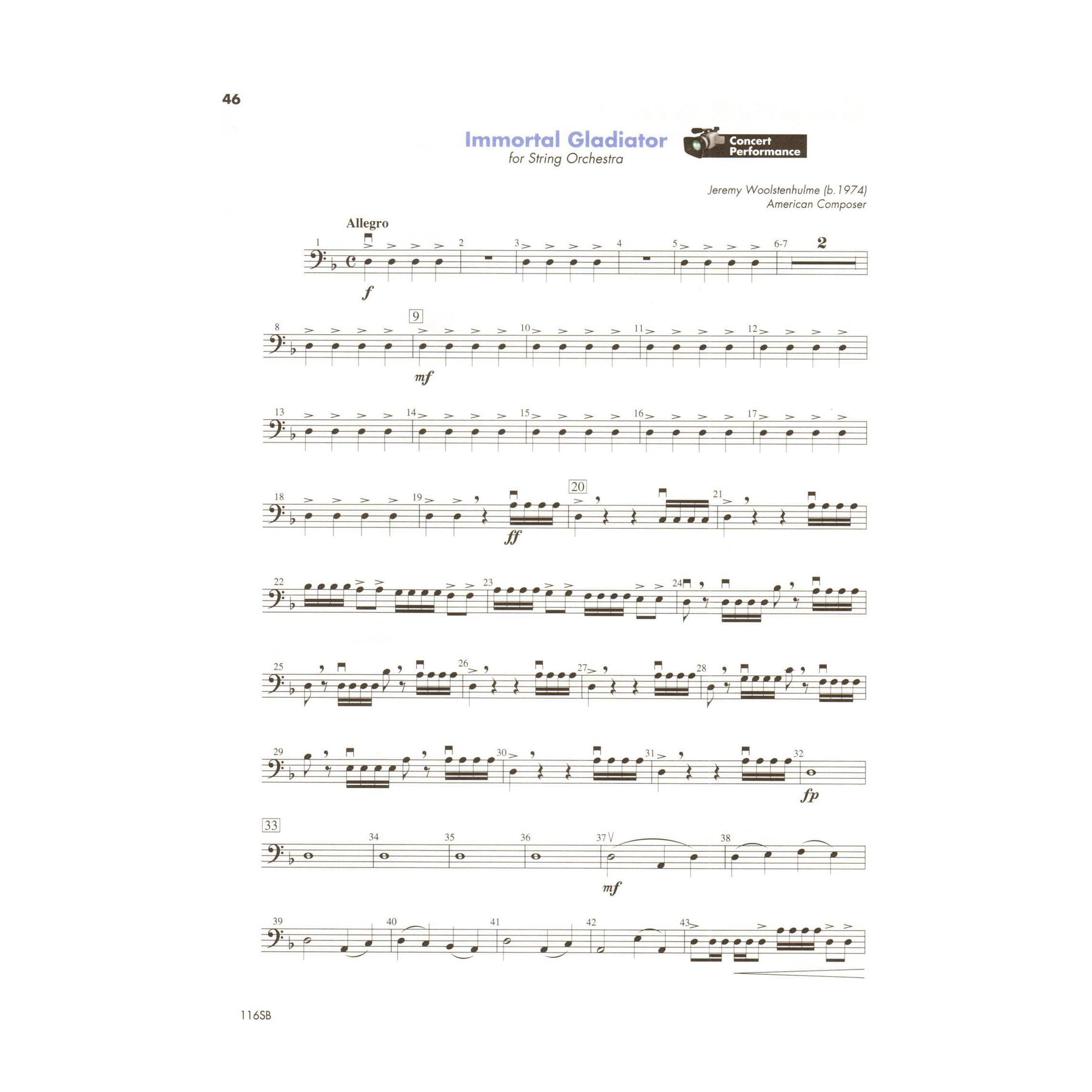 String Basics - Steps to Success for String Orchestra - Book 2 - Bass - Neil A. Kjos