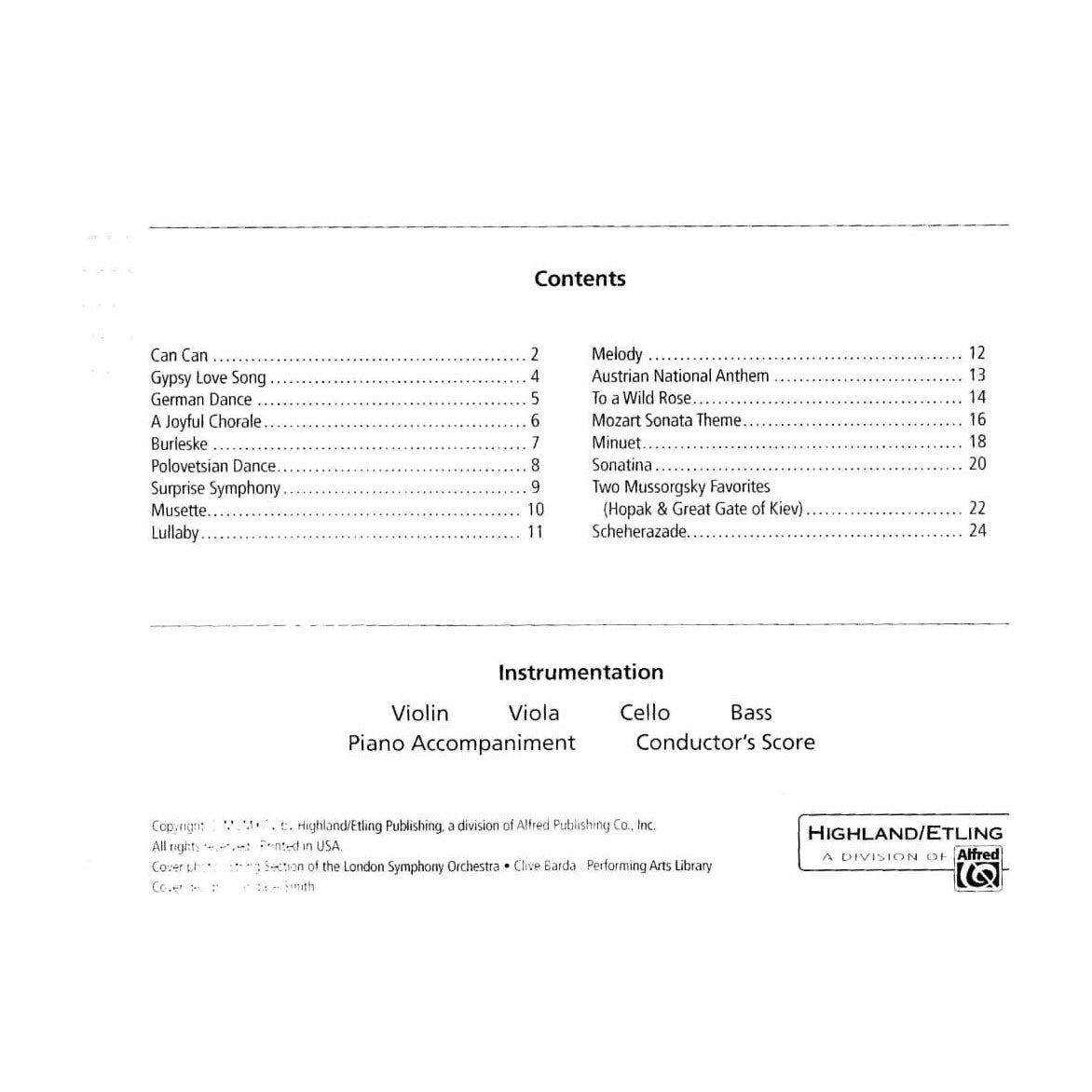 O'Reilly, John - Strictly Classics, Book 1, Piano Published by Neil A Kjos Music Company