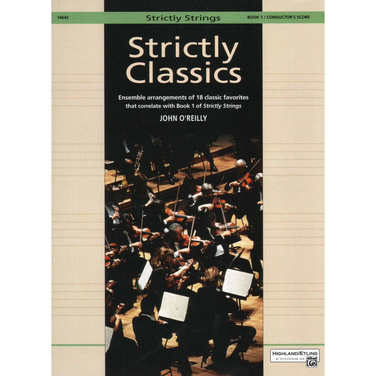 O'Reilly, John - Strictly Classics, Book 1, Teacher Score Published by Neil A Kjos Music Company