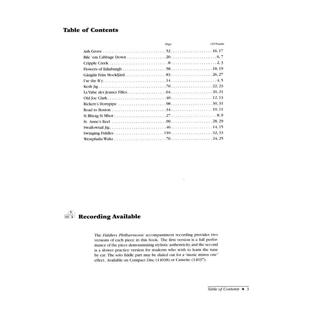 Dabczynski / Phillips - Fiddlers Philharmonic - Score - Afred Publication