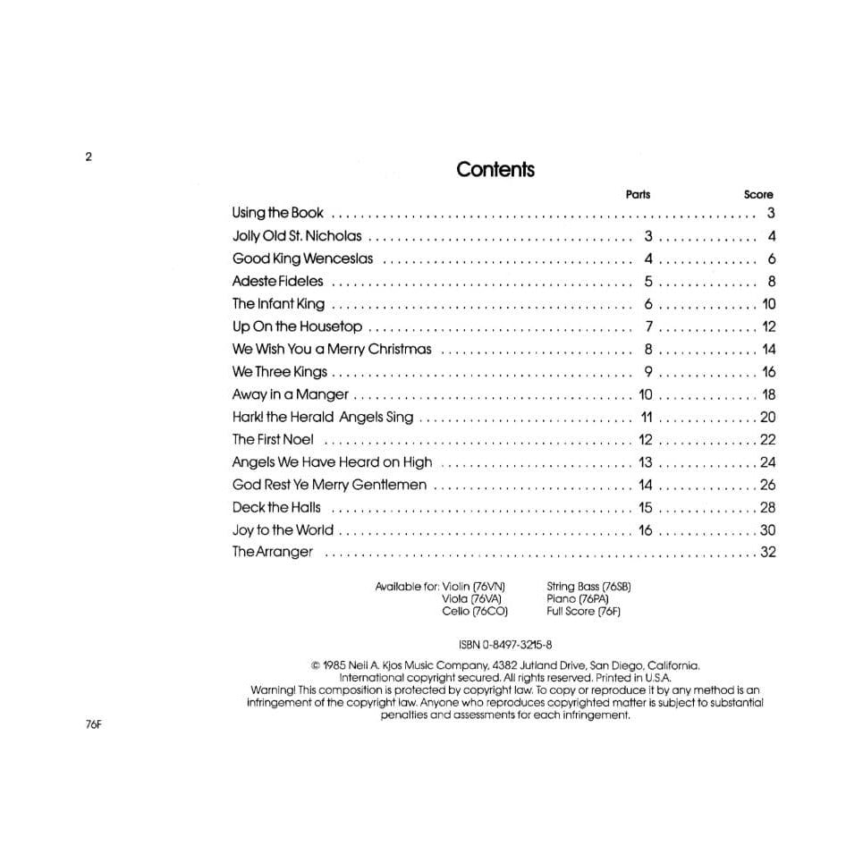 Frost, Robert S - Christmas Kaleidoscope - Score - Neil A Kjos Music Co