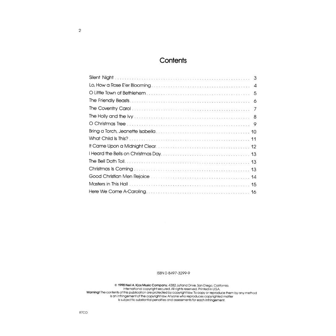 Frost, Robert S - Christmas Kaleidoscope, Book 2 - Cello - Neil A Kjos Music Co