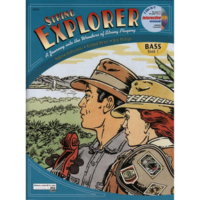 Dabczynski / Meyer / Phillips - String Explorer - Book 1 with CD - for Double Bass - Highland/Etling (Alfred Publishing)