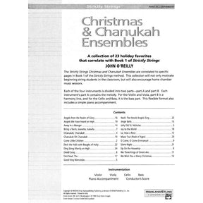 O'Reilly, John - Christmas and Chanukah Ensembles Piano Published by Neil A Kjos Music Company