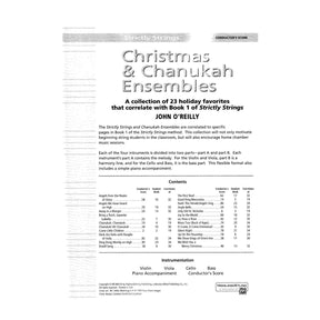 O'Reilly, John - Christmas and Chanukah Ensembles Score Published by Neil A Kjos Music Company