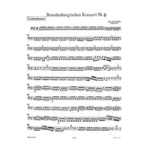 Bach, JS - Brandenburg Concerto No 6 BWV 1051 for Double Bass - Peters Edition