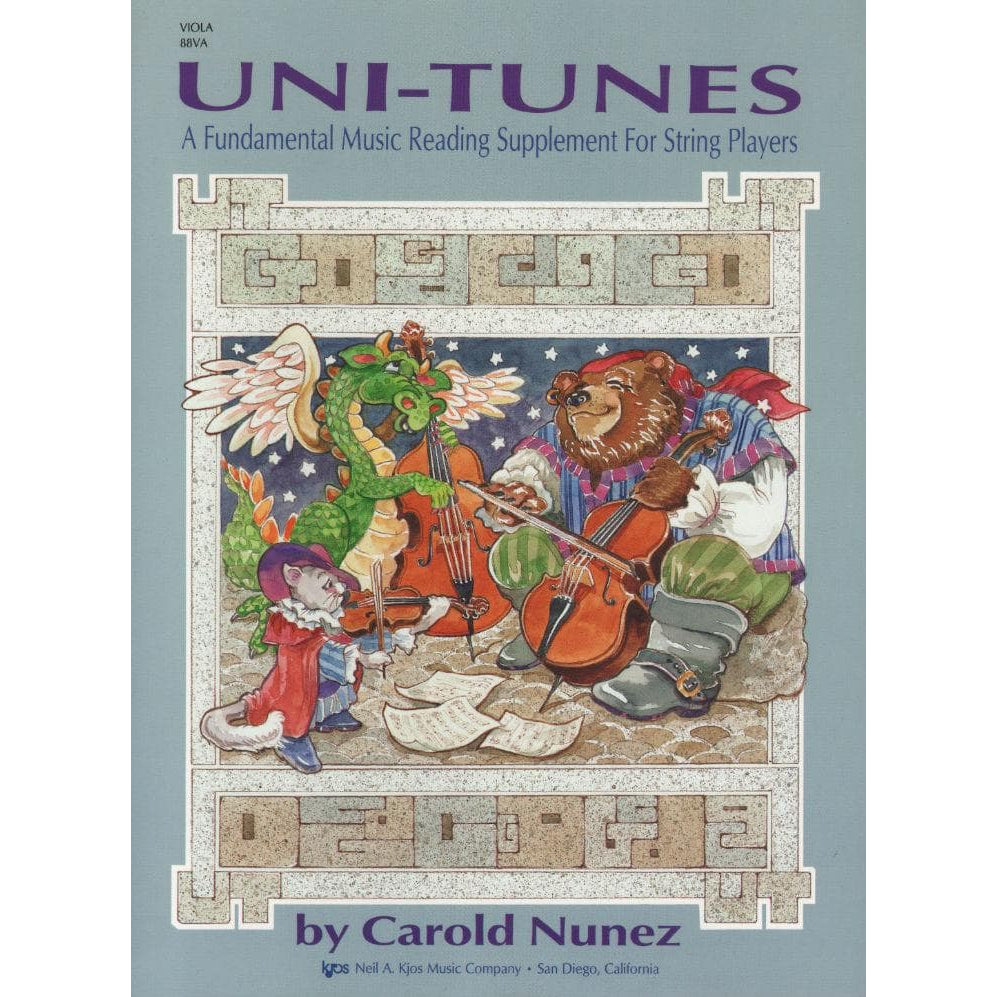 Nunez, Carlos - Uni-Tunes, Viola Part  Published by Neil A Kjos Music Company