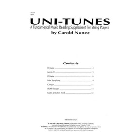 Nunez, Carlos - Uni-Tunes, Viola Part  Published by Neil A Kjos Music Company