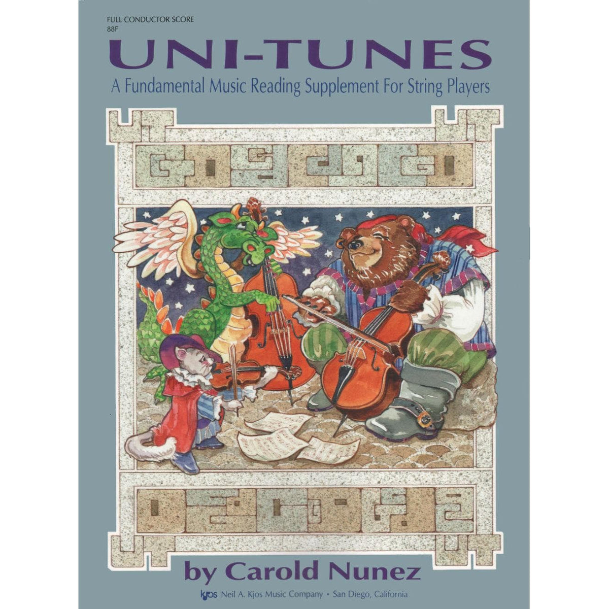 Nunez, Carlos - Uni-Tunes, Full Score Published by Neil A Kjos Music Company