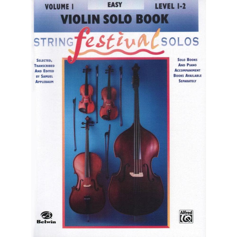 Applebaum, Samuel - String Festival Solos - Volume 1 for Violin - Belwin/Mills Publication