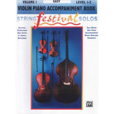 Applebaum, Samuel - String Festival Solos - Volume 1 Piano Accompaniment for Violin - Belwin/Mills Publication