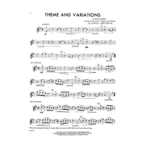 Applebaum, Samuel - String Festival Solos - Volume 2 for Violin - Belwin/Mills Publication