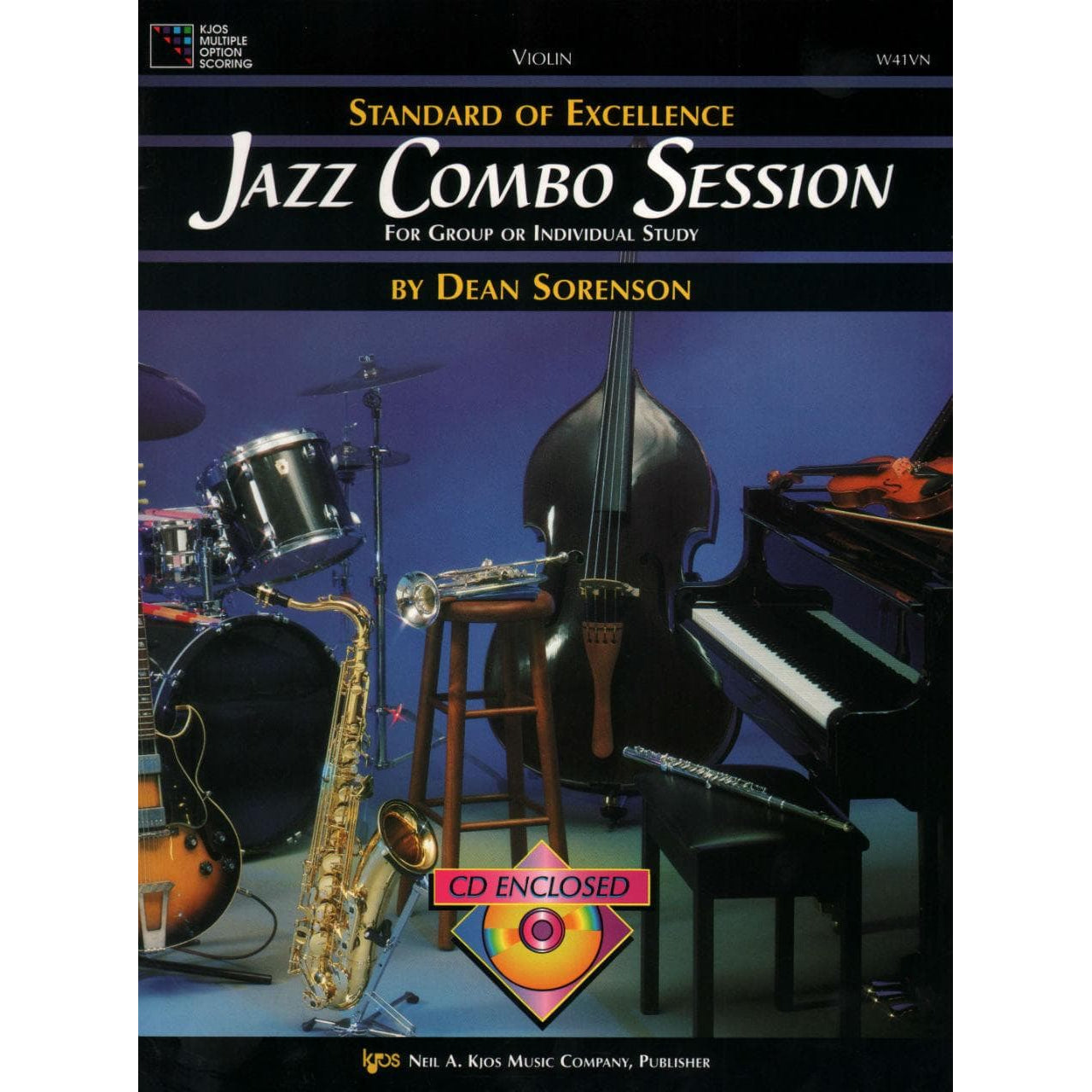 Sorsenson, Dean - Jazz Combo Session, for Violin Published by Neil A Kjos Music Company