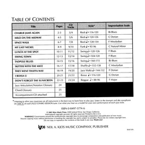 Sorsenson, Dean - Jazz Combo Session, for Violin Published by Neil A Kjos Music Company