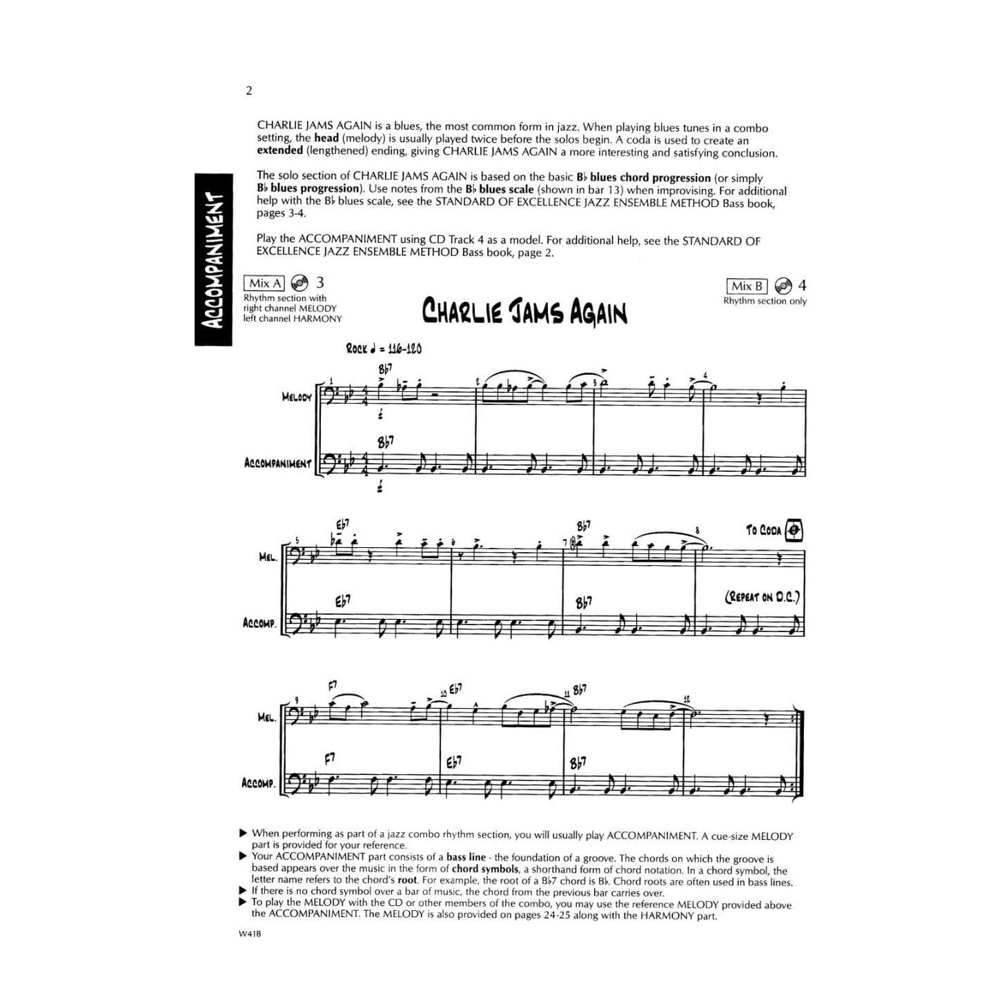 Sorenson, Dean - Jazz Combo Session, for Bass Published by Neil A Kjos Music Company