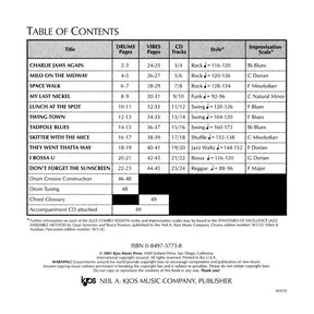 Sorenson, Dean - Jazz Combo Session, for Drums/Vibes Published by Neil A Kjos Music Company