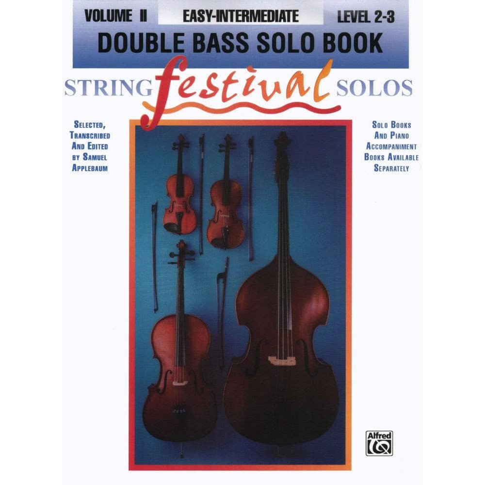 Applebaum, Samuel - String Festival Solos - Volume 2 for Double Bass - Belwin/Mills Publication