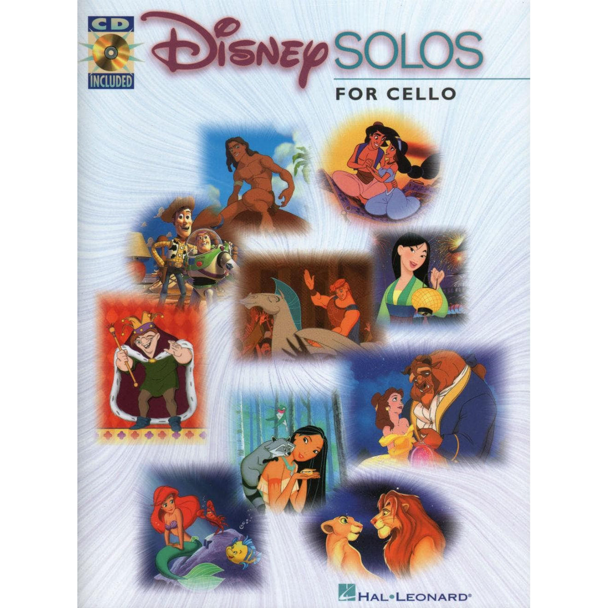 Disney Solos for Cello - Book and CD - Hal Leonard Publication