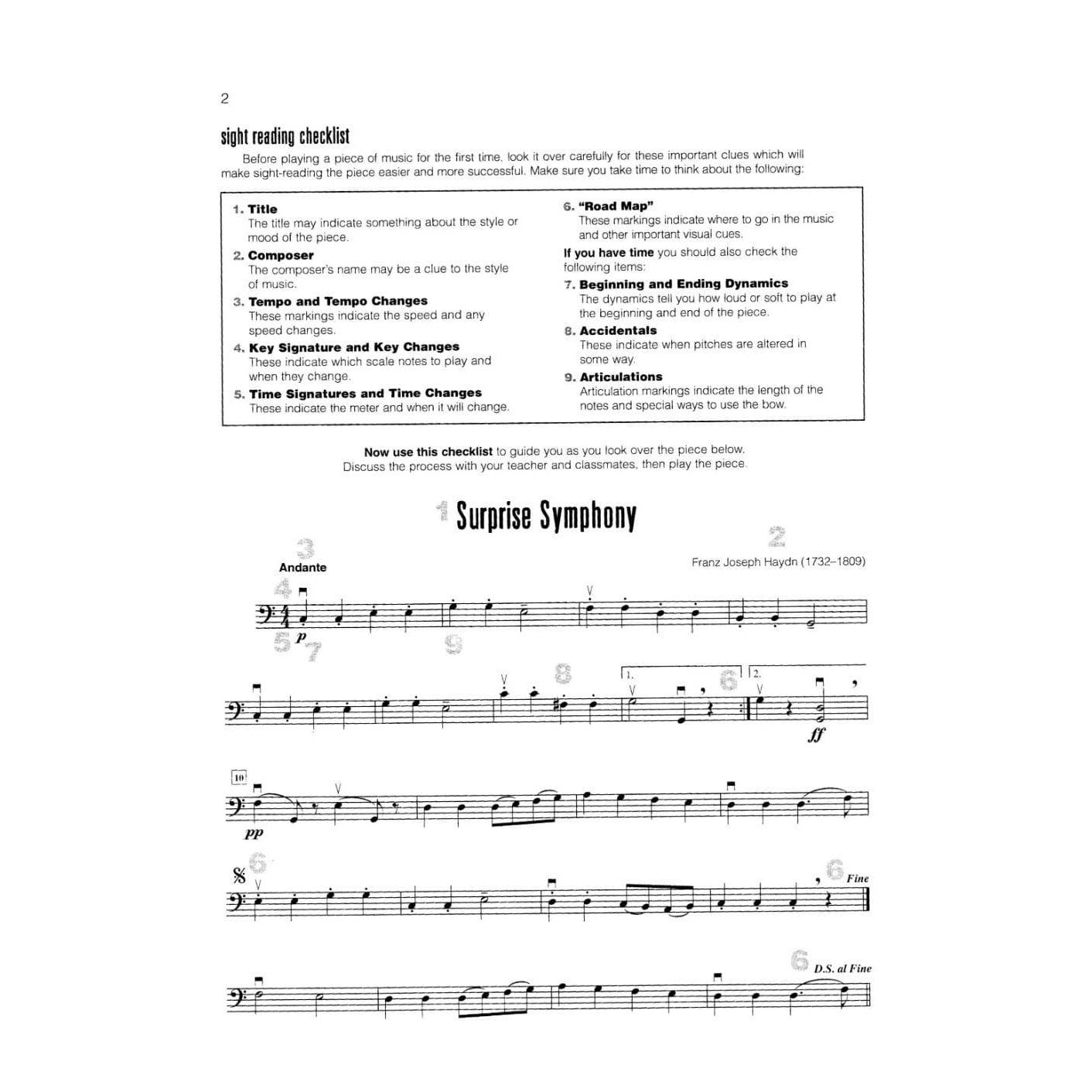 Dabczynski / Meyer / Phillips - Sight Read It for Strings: Improving Reading and Sight-Reading Skills in the String Classroom or Studio for Double Bass - Alfred Publication