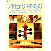 All For Strings Comprehensive String Method - Book 1 for Double Bass by Gerald E Anderson and Robert S Frost