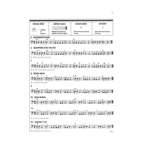 All For Strings Comprehensive String Method - Book 1 for Double Bass by Gerald E Anderson and Robert S Frost