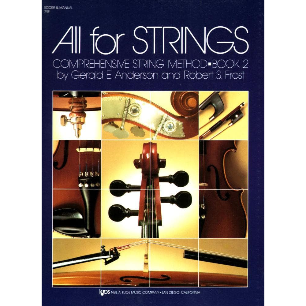 All For Strings Comprehensive String Method - Book 2 Score by Gerald E Anderson and Robert S Frost