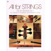 All For Strings - Theory Workbook 1 for Viola by Gerald E Anderson and Robert S Frost