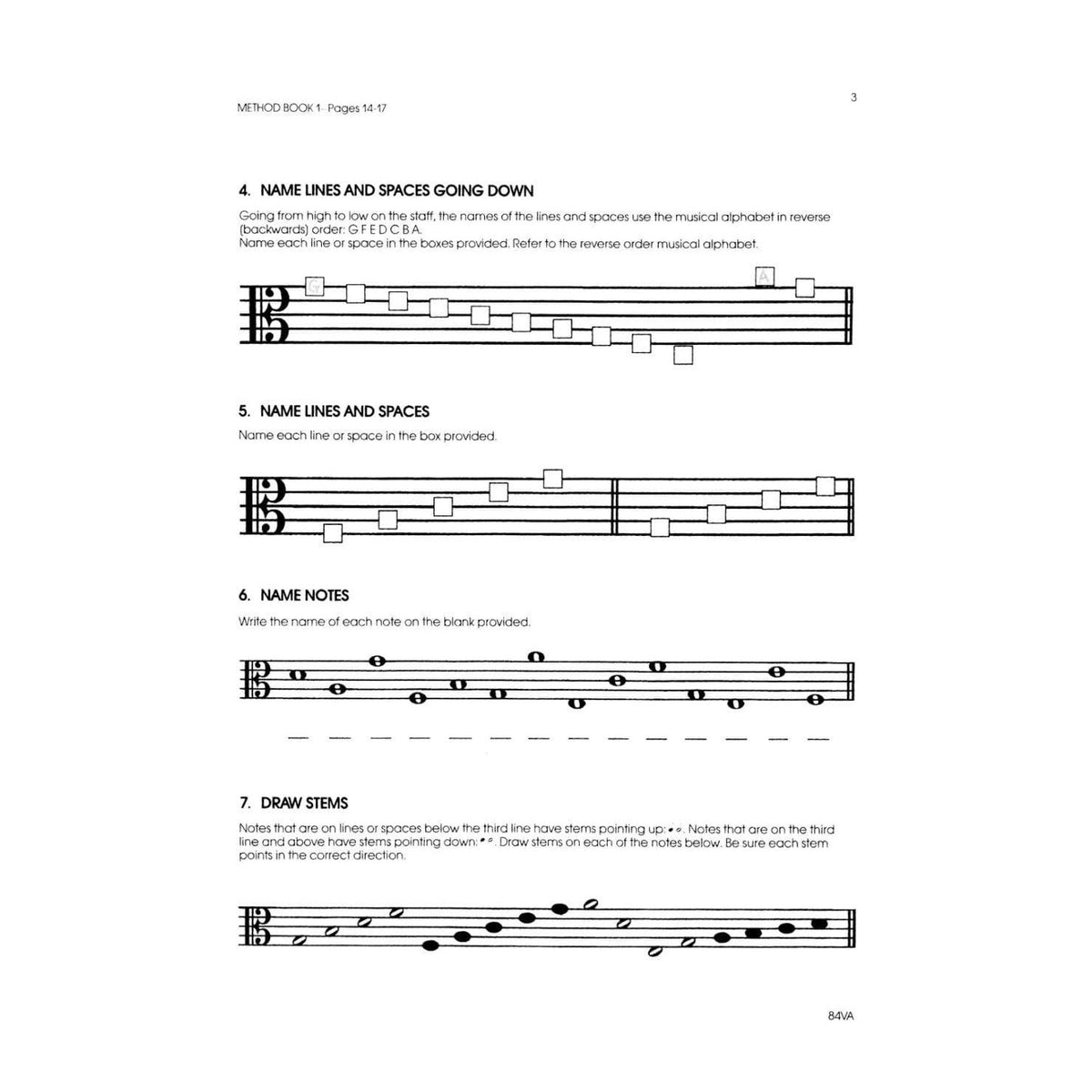 All For Strings - Theory Workbook 1 for Viola by Gerald E Anderson and Robert S Frost