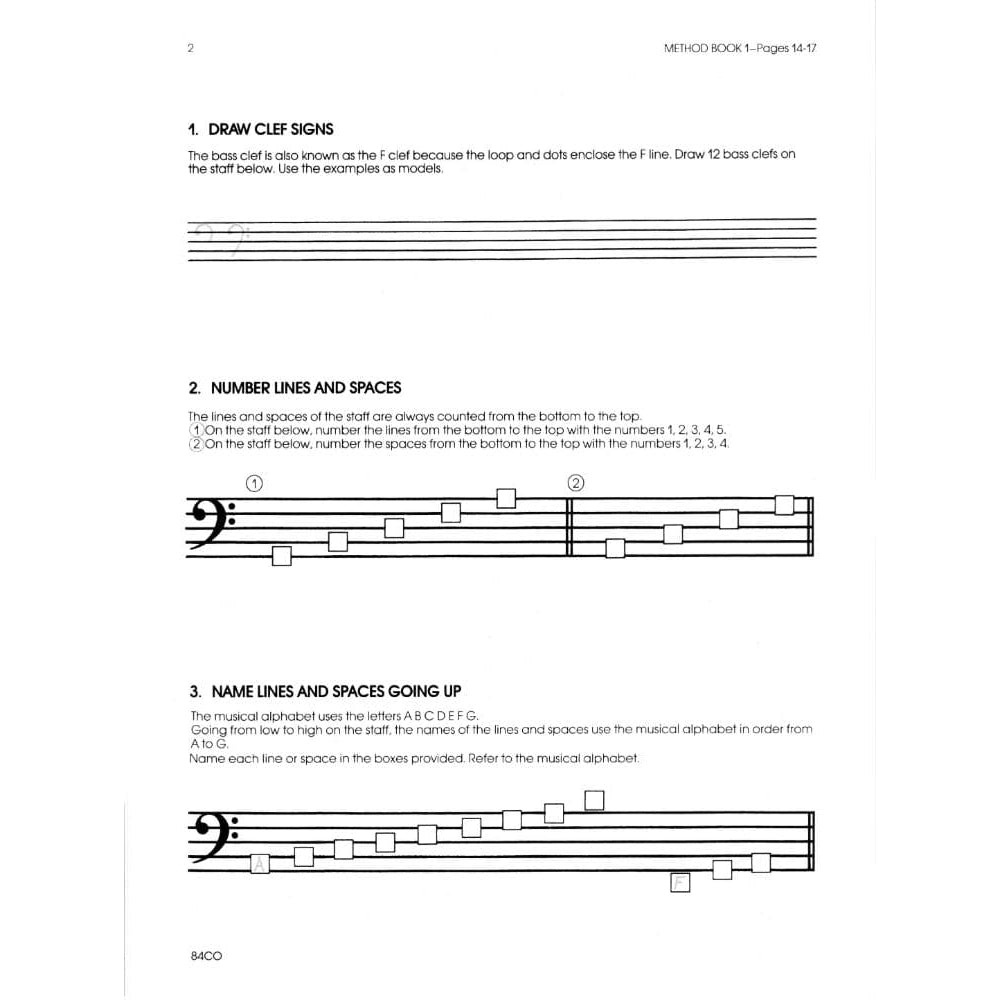 All For Strings - Theory Workbook 1 for Cello by Gerald E Anderson and Robert S Frost