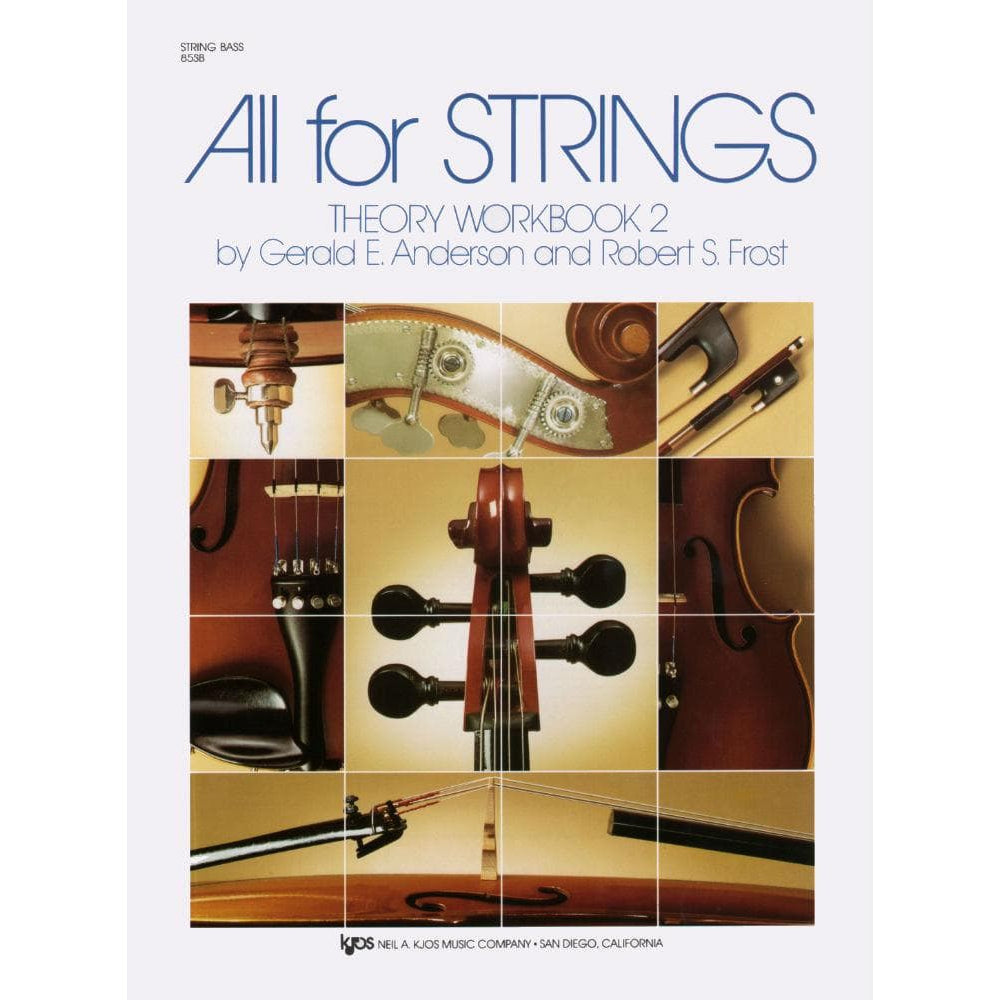 All For Strings Theory Workbook 2, Bass