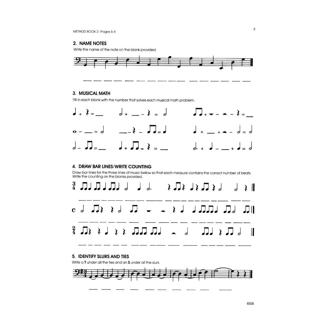 All For Strings Theory Workbook 2, Bass