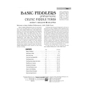 Basic Fiddlers Philharmonic - Celtic Fiddle Tunes - Violin Book with CD - by Dabczynski & Phillips - Alfred Publishing