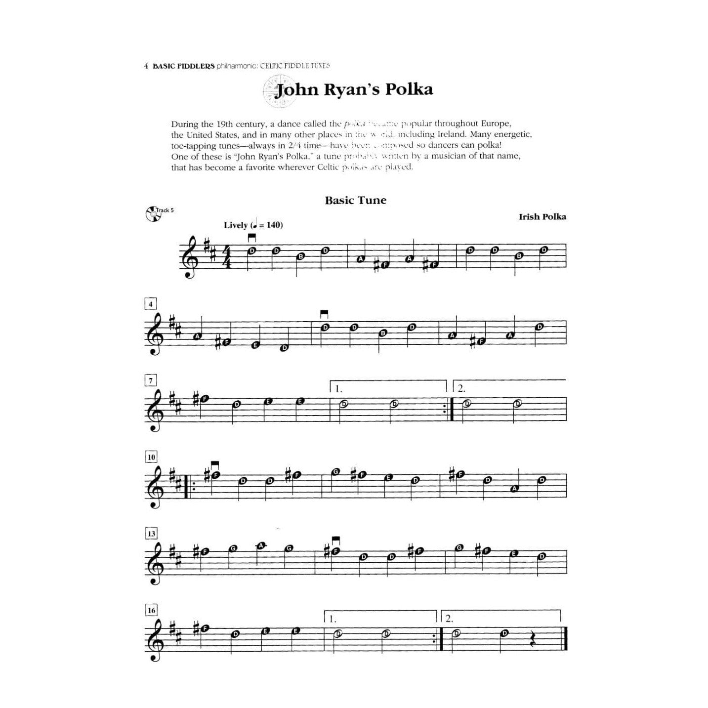 Basic Fiddlers Philharmonic - Celtic Fiddle Tunes - Violin Book with CD - by Dabczynski & Phillips - Alfred Publishing