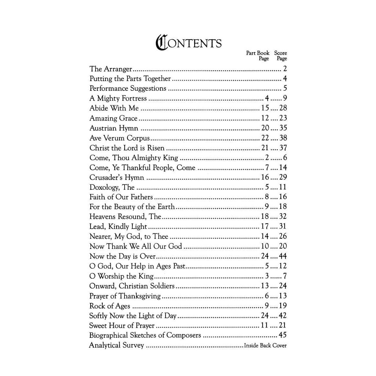 Frost, Robert S - Sacred Settings - Score - Kjos Music Co