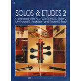 Solos and Etudes Book 2 - Violin By Gerald E Anderson Edited by Robert Frost Published by Neil A Kjos Music Company