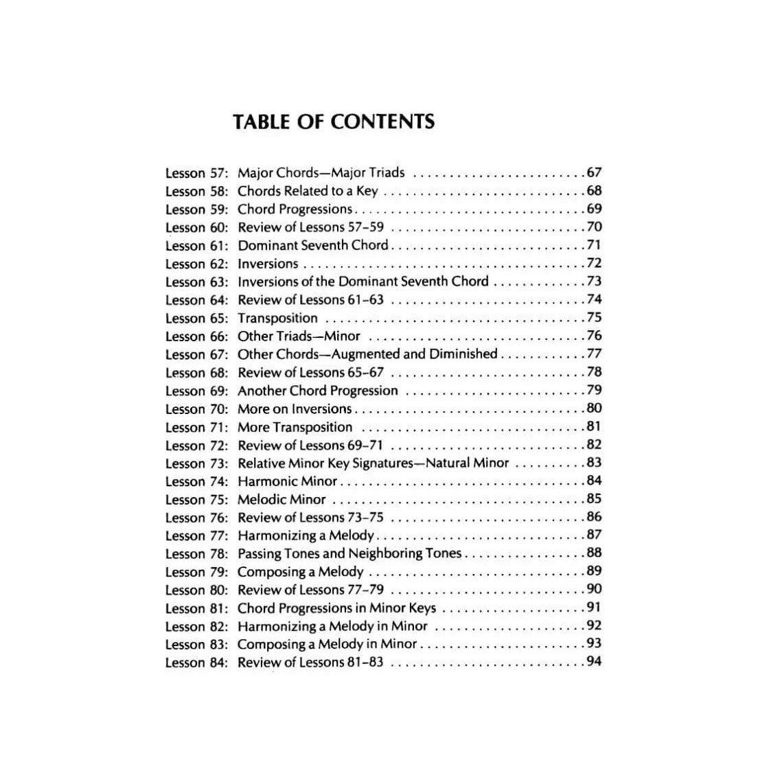 Feldstein, Sandy - Practical Theory, Volume 3 - All Instruments - Alfred Music Publishing
