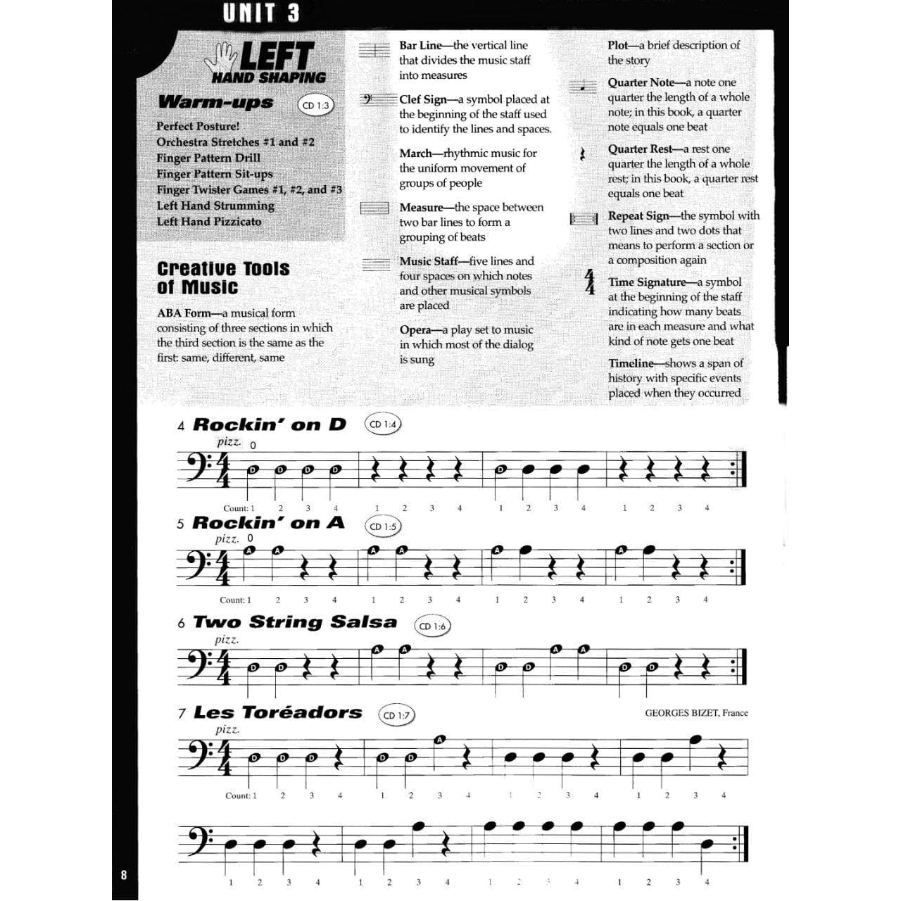 Orchestra Expressions Book 1, Cello Book and CD By Kathleen Brungard and Gerald E Anderson Published by Alfred Music Publishing