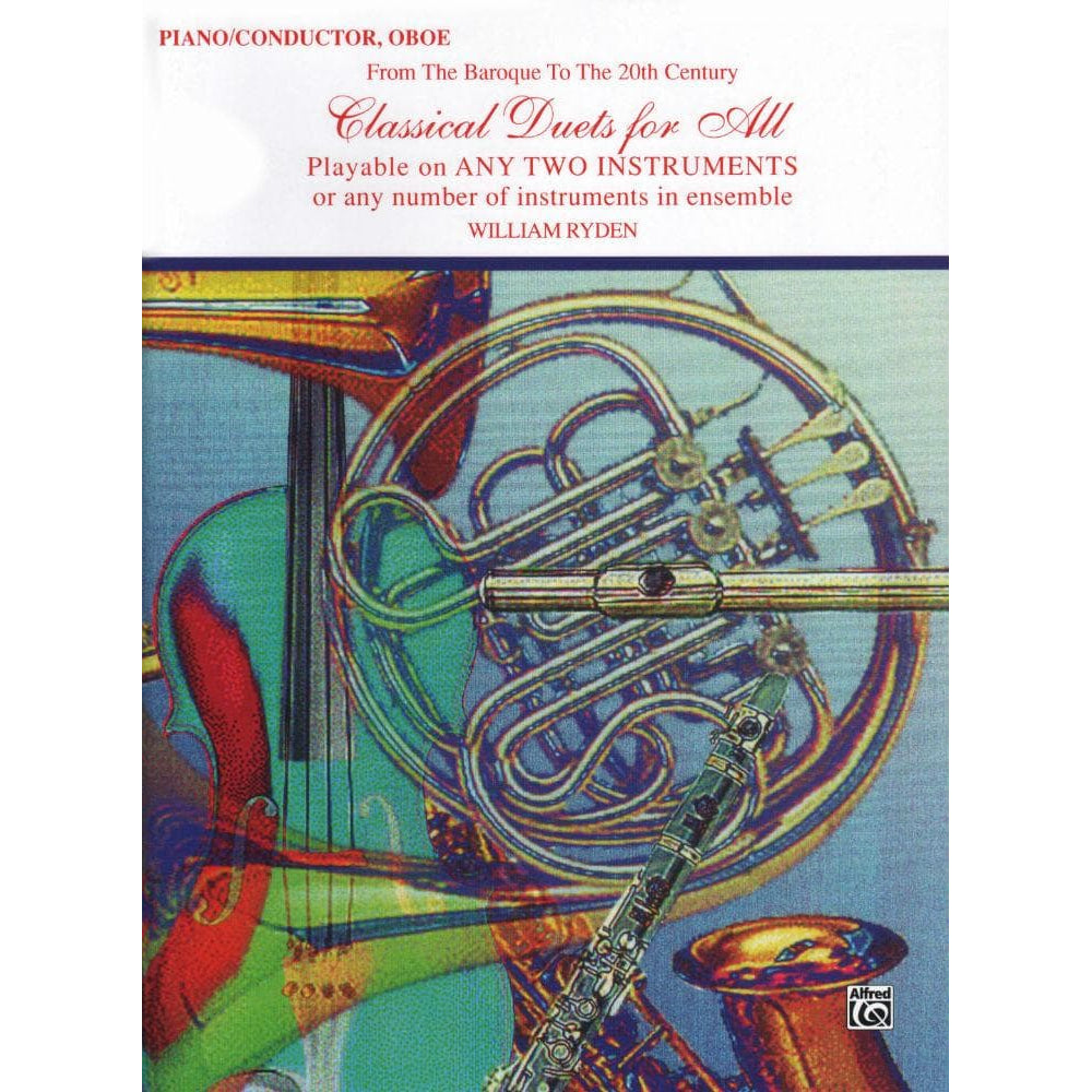 Ryden, William - Classical Duets For All, Piano/Conductor's Part Published by Alfred Music Publishing