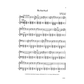 Monday, Deborah Baker - Holidays Extraordinaire! - Cello - edited by Janice McAllister - Kjos Music Co