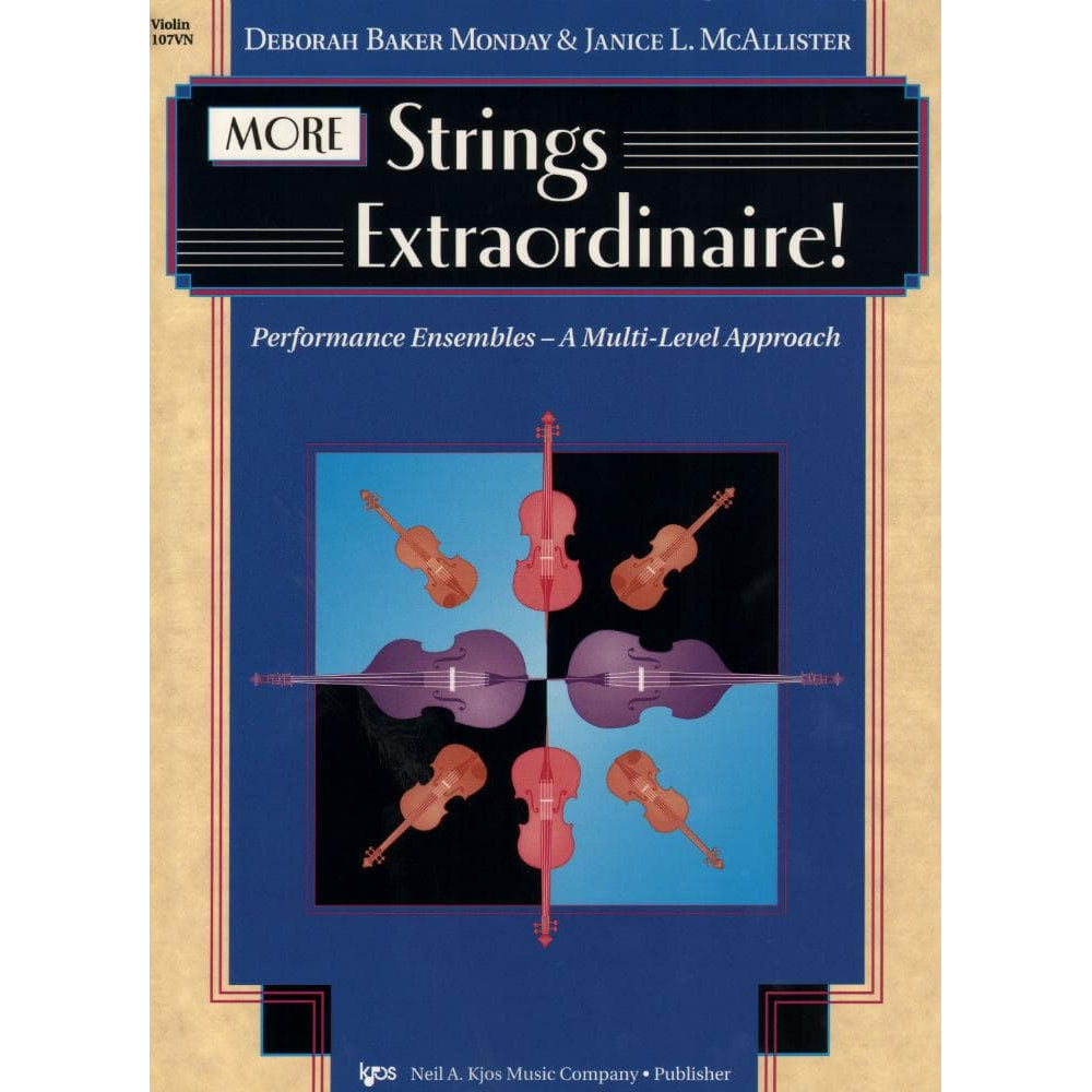 Baker Monday / McAllister - MORE Strings Extraordinaire! - Violin - Neil A Kjos Music Co
