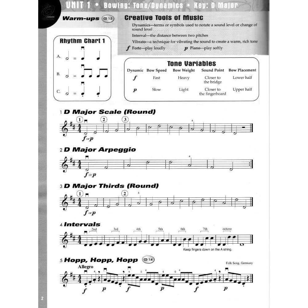 Orchestra Expressions Book 2, Violin By Kathleen Brungard and Gerald E Anderson Published by Alfred Music Publishing
