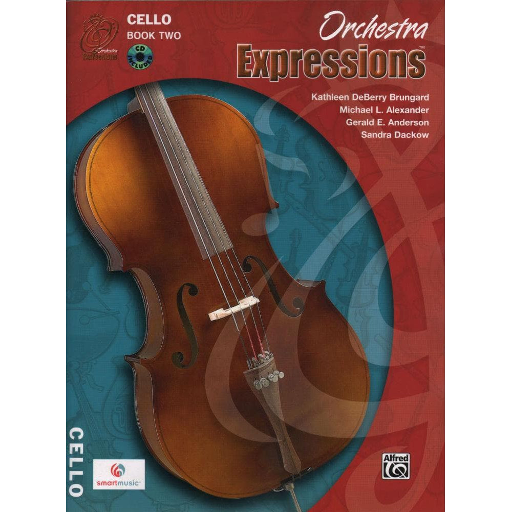 Orchestra Expressions Book 2, Cello By Kathleen Brungard and Gerald E Anderson Published by Alfred Music Publishing