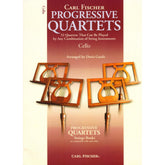 Progressive Quartets for Cello - 26 Quartets for Any Combination of Stringed Instruments - Arranged by Doris Gazda - Carl Fischer Publication